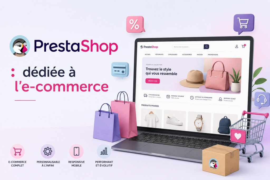 Prestashop ou WordPress