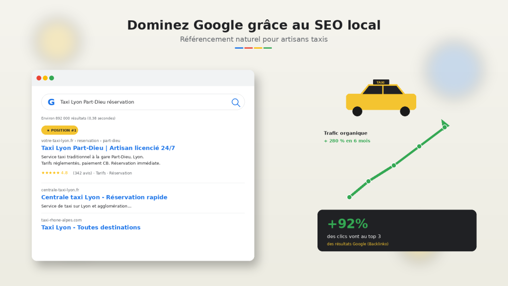 Agence SEO taxi