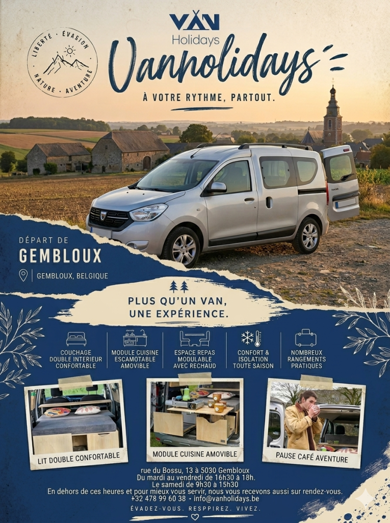 vanlife Belgique