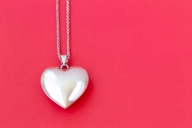 collier cœur argent